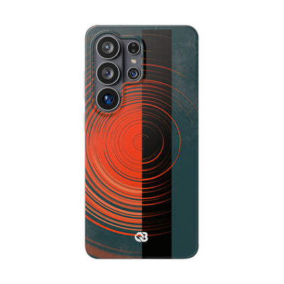 Teal Lite Phone Case for Samsung - Burnt Slate Radial