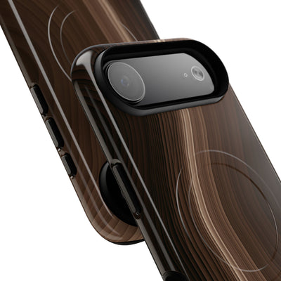 Brown Tough 2.0 Magsafe Phone Case for iPhone - Bronzed Canyon Relief