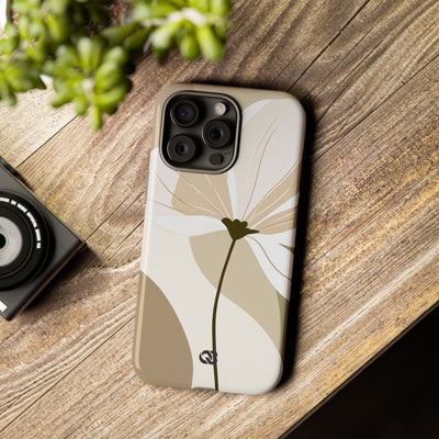 Soft Petal Bloom · Tough Phone Case for iPhone · Beige