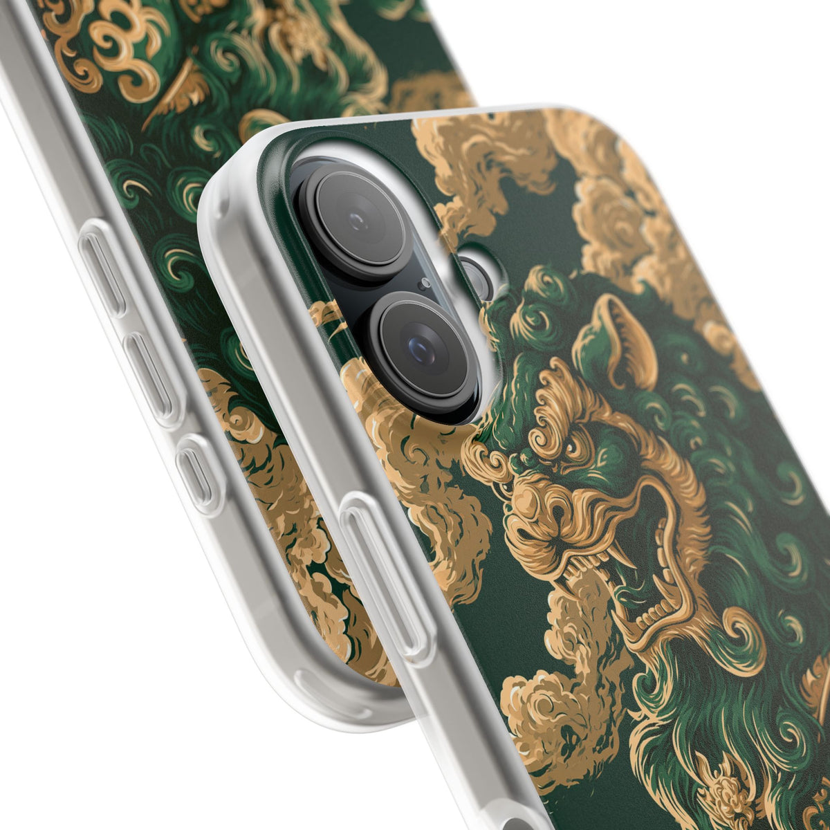 Imperial Guardian Lion · Lite Phone Case for iPhone ·  Green