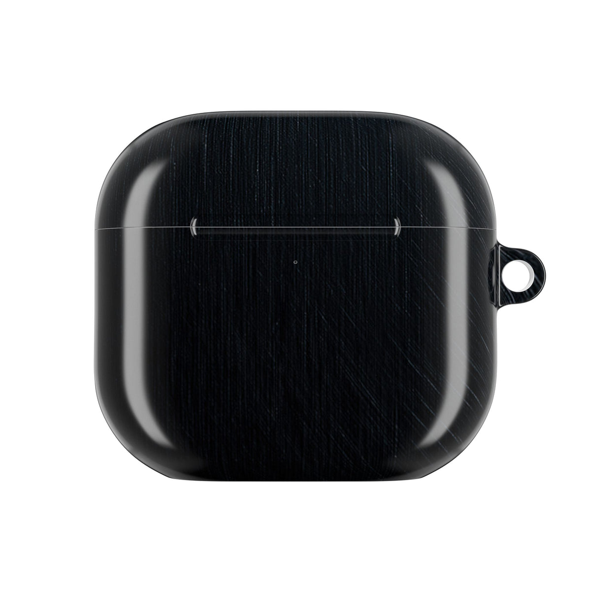Brushed Obsidian Steel · Hard Case for AirPods & AirPods Pro · Black