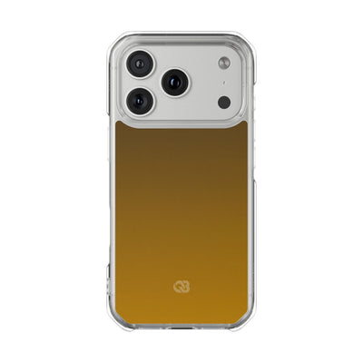 Gold Impact MagSafe Phone Case for iPhone - Scorched Gold Haze