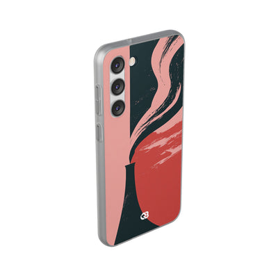 Pink Lite Phone Case for Samsung - Cinder Rose Plume