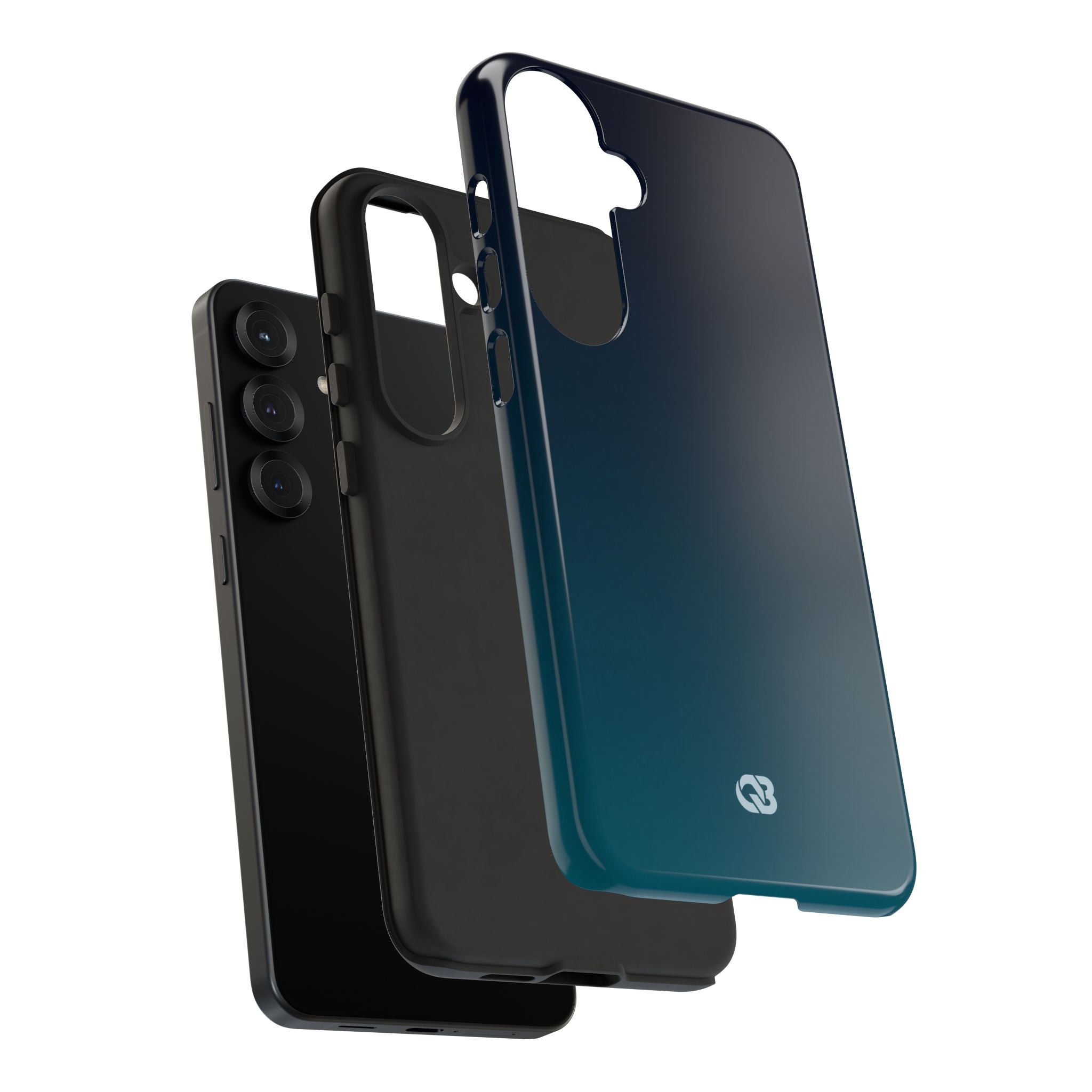 Teal Tough Phone Case for Samsung - Abyss Teal Haze