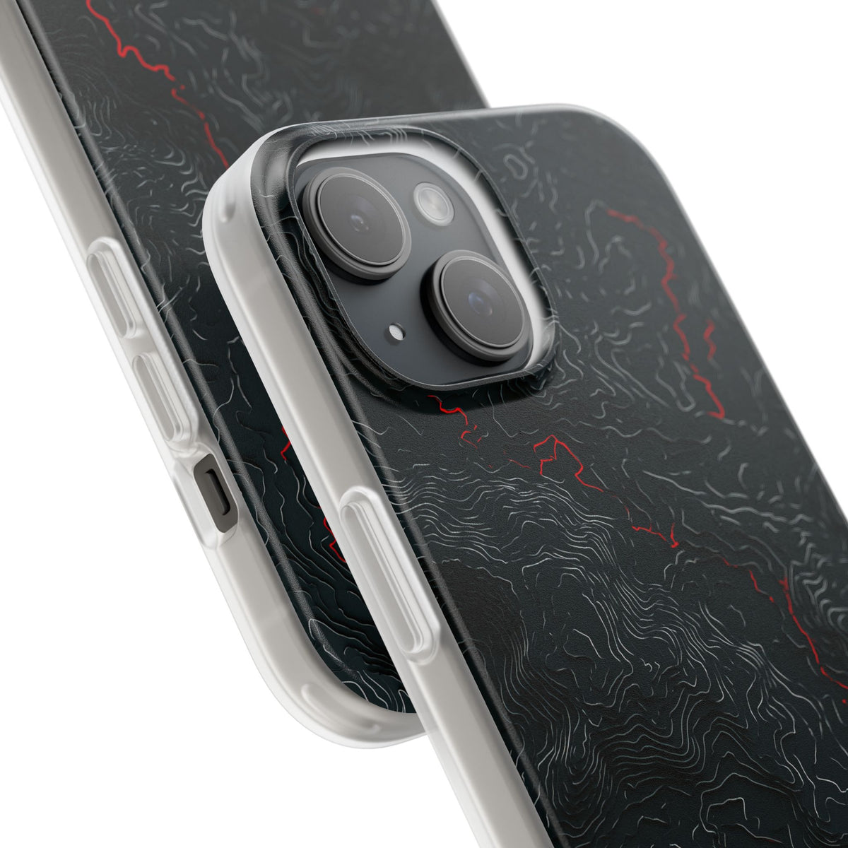 Crimson Rift · Lite Phone Case for iPhone ·  Black