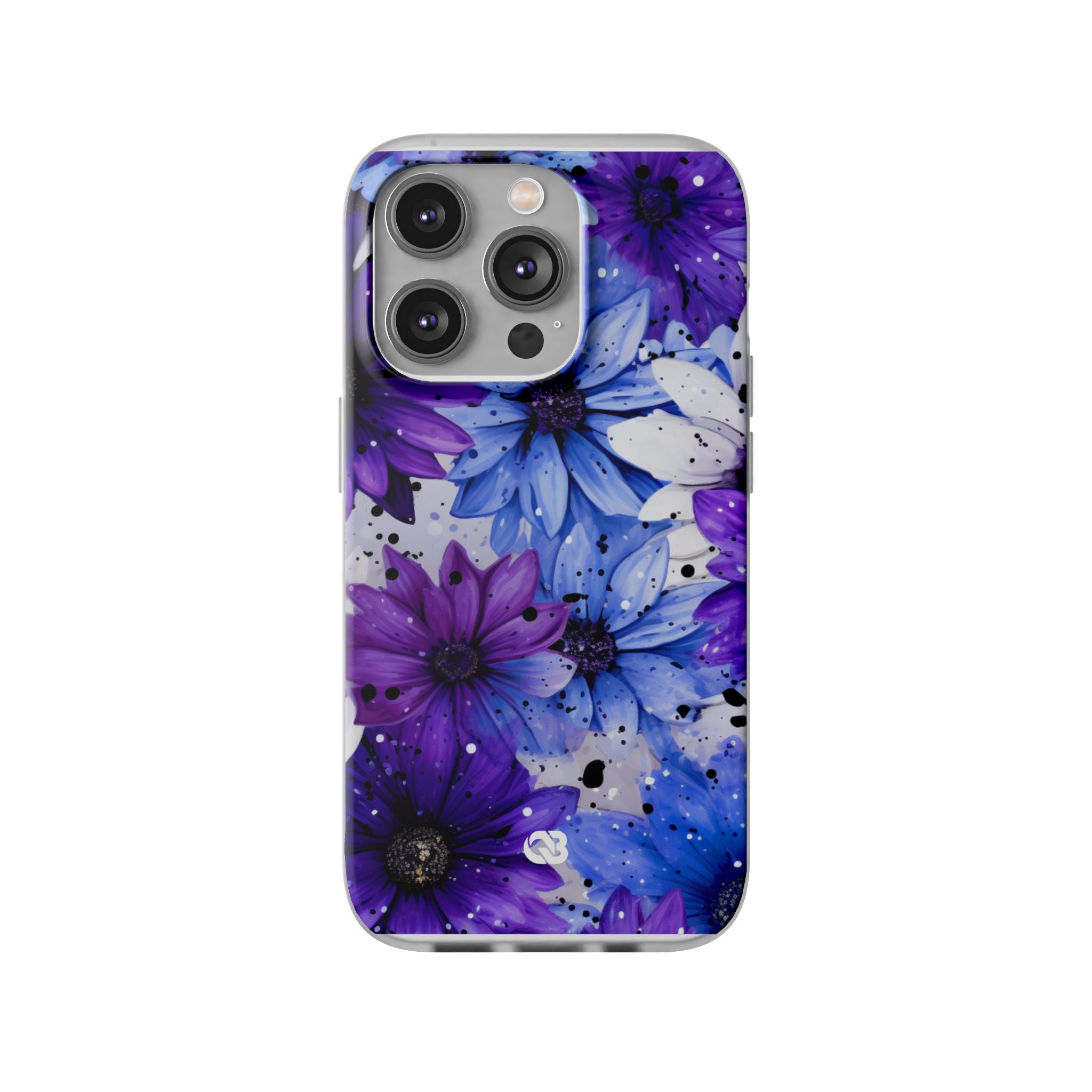 Ink Splatter Blooms · Soft Coque de téléphone pour iPhone