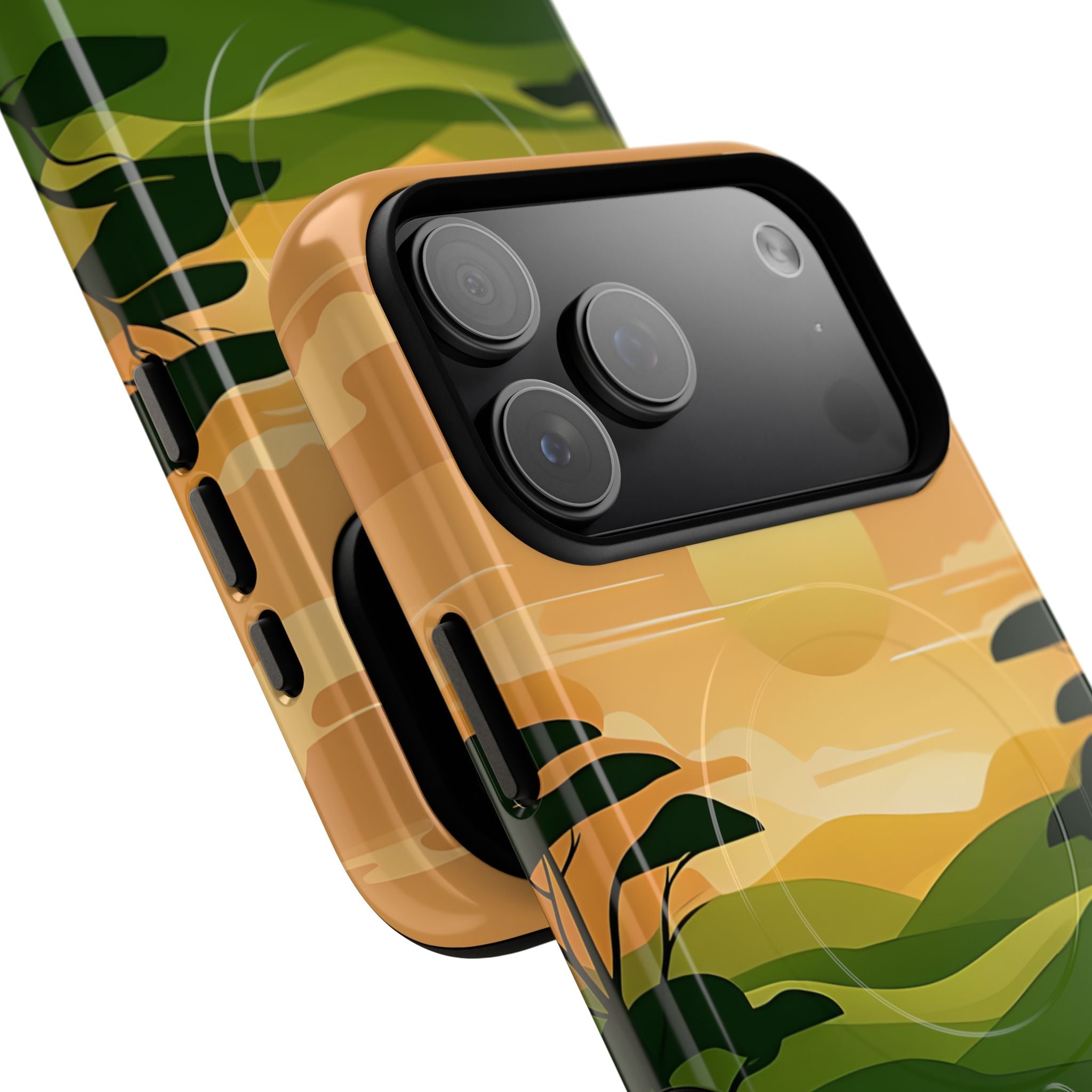 Verdant Horizon Sun · Tough+ Phone Case for iPhone · Magsafe