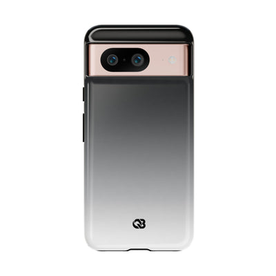 Noir Ombre Fade · Tough Phone Case for Pixel ·  Black