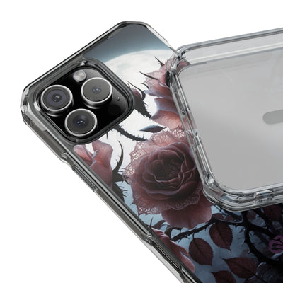 Lunar Lace Petals · Impact Coque de téléphone pour iPhone · Magsafe