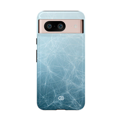 Teal Tough Phone Case for Google Pixel - Arctic Digital Nexus