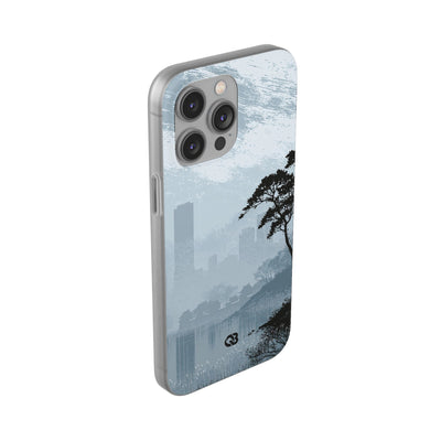 Grey Lite Phone Case for iPhone - Steel Slate Zen