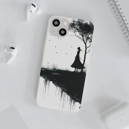 Cliffside Silhouette iPhone 13 - Soft