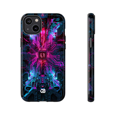 Neural Circuit Core · Tough Phone Case for iPhone · Black