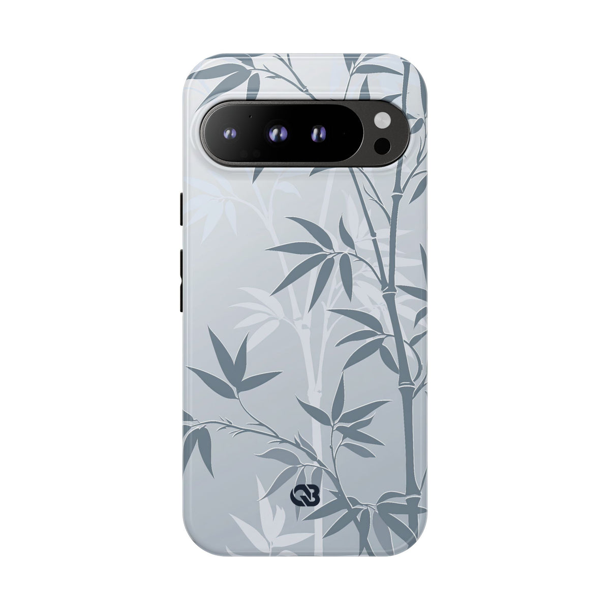 Misty Bamboo Grove · Tough Phone Case for Pixel ·  Blue