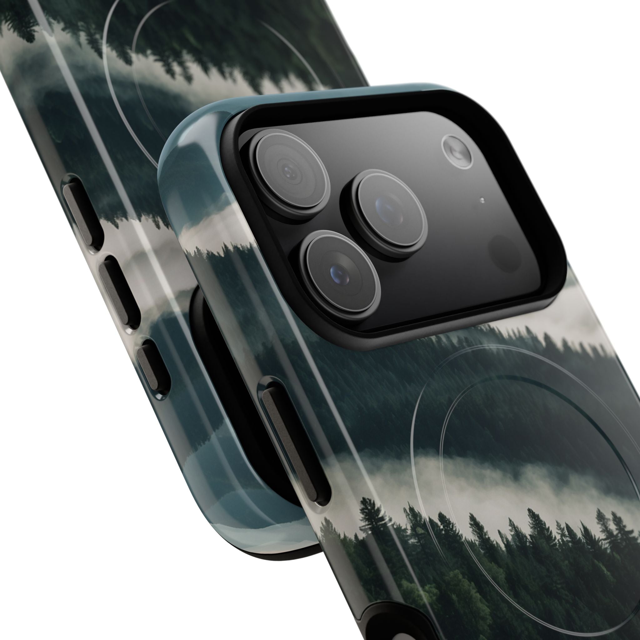 Misty Pine Peaks · Tough+ Phone Case for iPhone · Magsafe