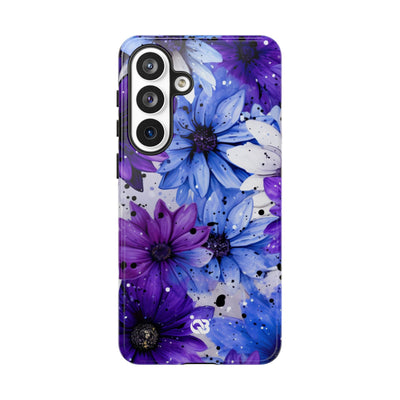 Ink Splatter Blooms · Tough Coque de téléphone pour Samsung