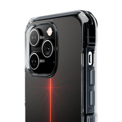 Red Impact MagSafe Phone Case for iPhone - Crimson Flare Vector