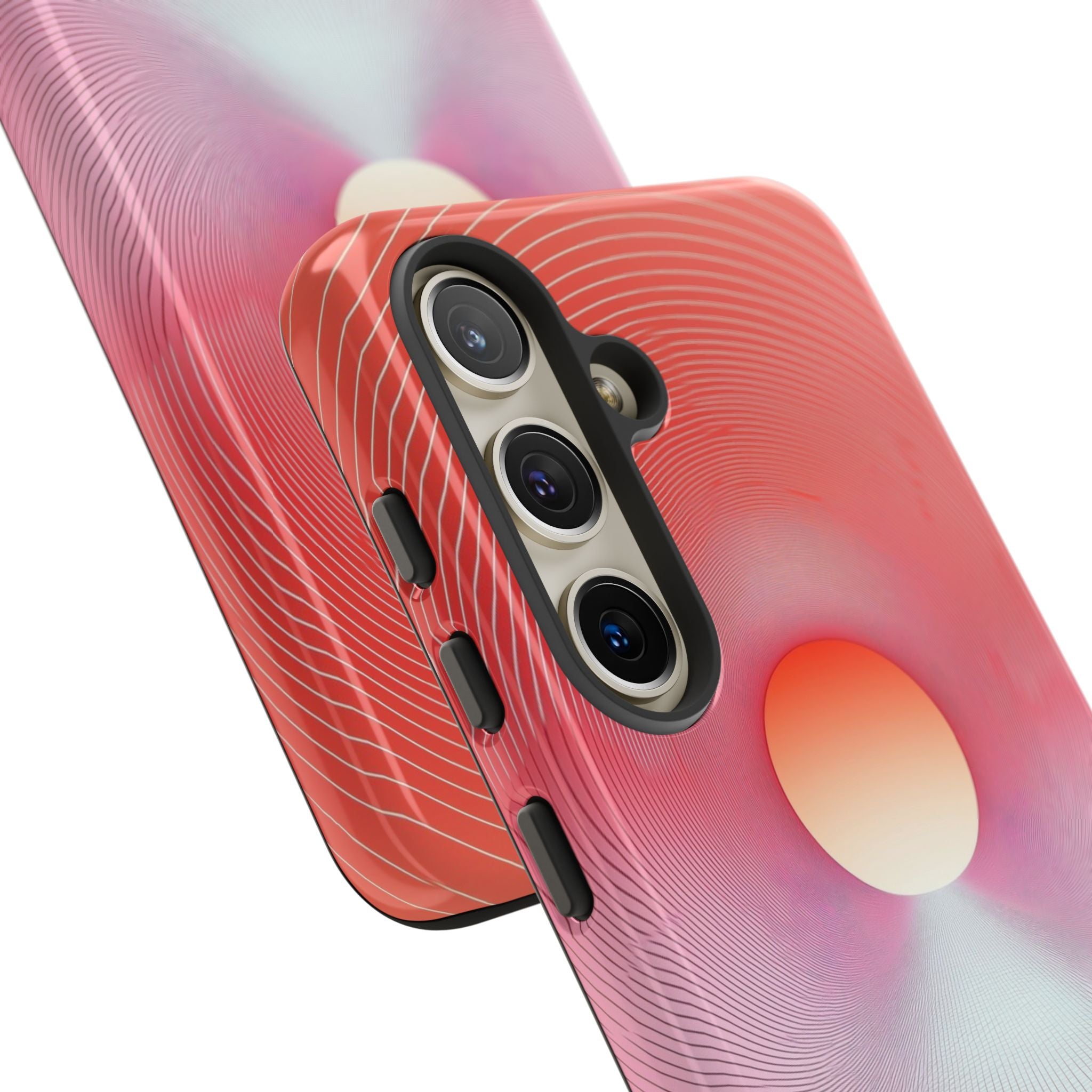 Orange Portal Samsung S24 Case - Tough