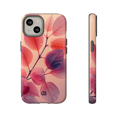 Dewy Magenta Foliage · Tough Phone Case for iPhone