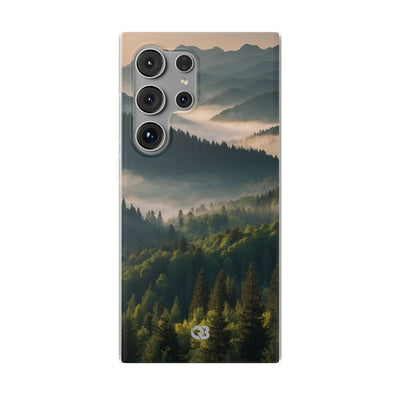 Foggy Mountain Ridge · Soft Phone Case for Samsung