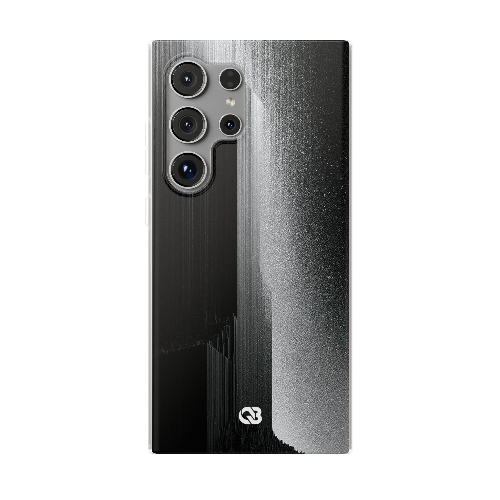 Black Lite Phone Case for Samsung - Brutalist Pixel Monolith
