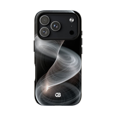 Luminous Vortex · Tough 2.0 Magnetic Phone Case for iPhone · Black