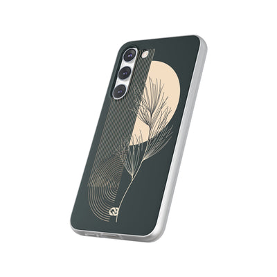 Black Lite Phone Case for Samsung - Obsidian Sand Willow