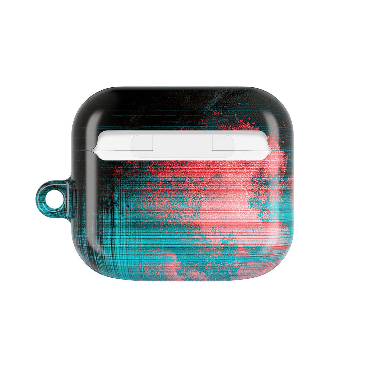 Digital Signal Drift · Hard Case for AirPods & AirPods Pro · Black