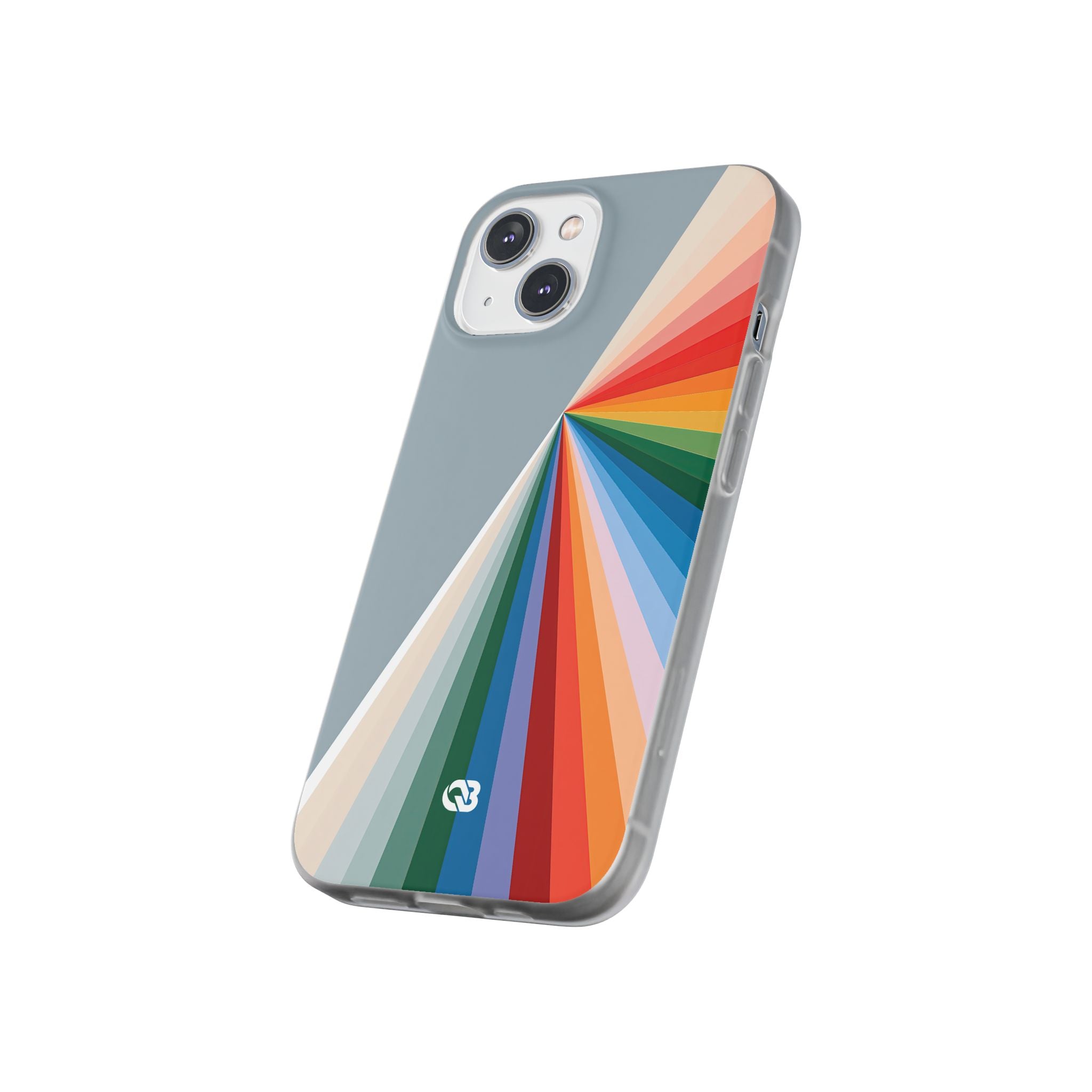 Grey Lite Phone Case for iPhone - Slate Prism Burst