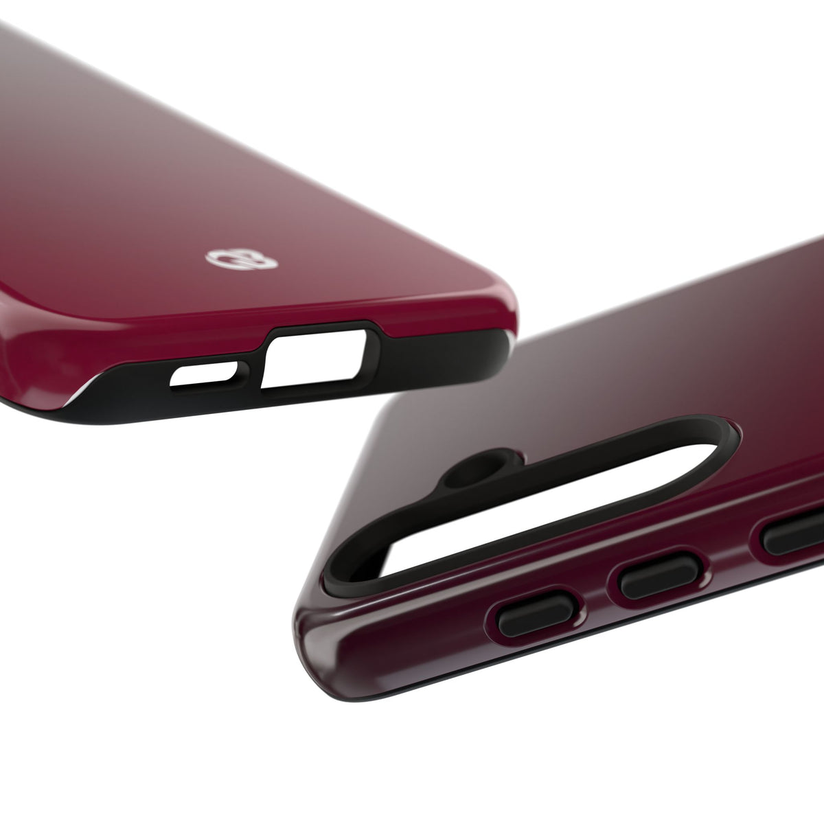 Bordeaux Spectrum · Tough Phone Case for Samsung · Red