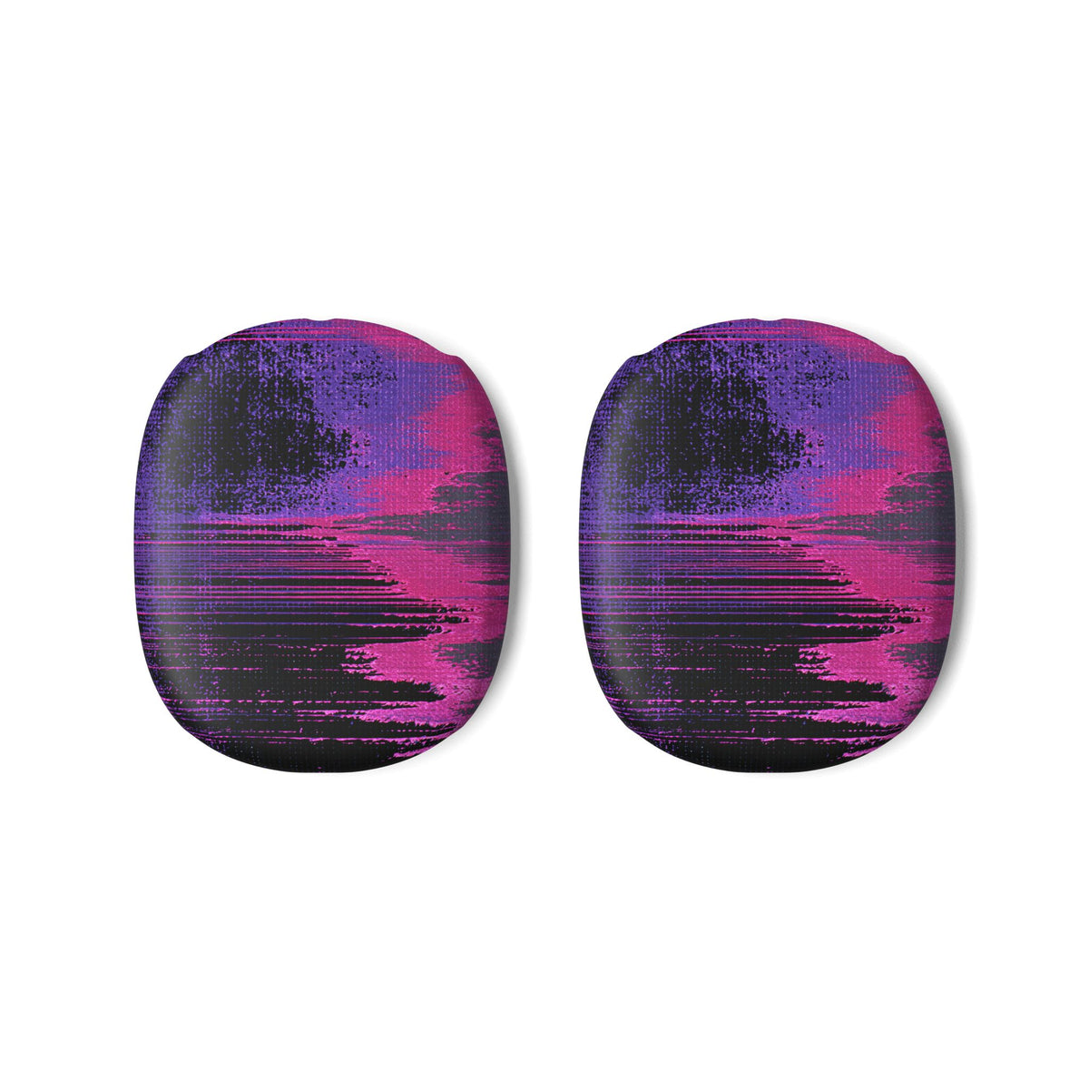 Neon Signal Shift · Hard Case for AirPods Max · Purple