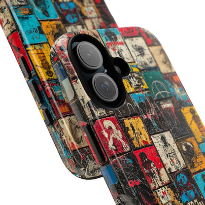 Figured Grid iPhone 16 Case - Tough - CASE•BOB