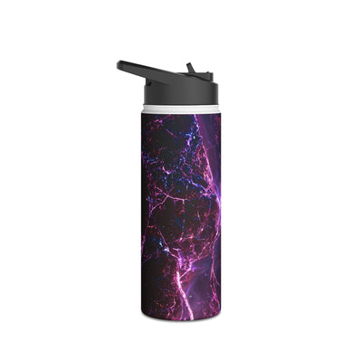 Neural Singularity · Insulated Water Bottle · Black