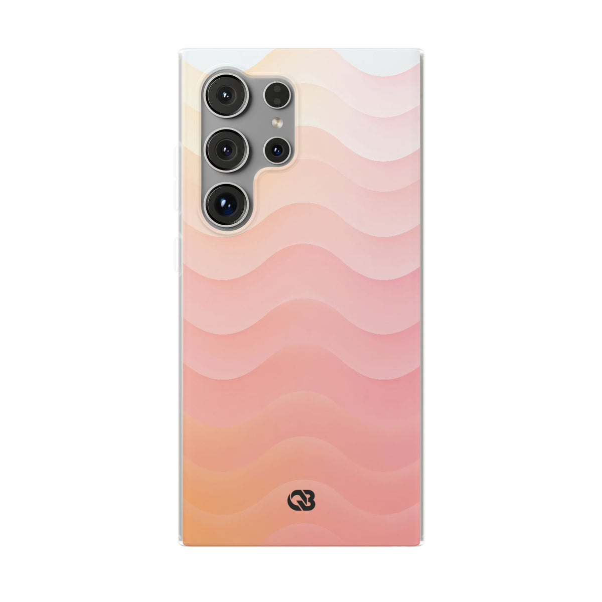 Blush Horizon Waves · Lite Phone Case for Samsung · Pink