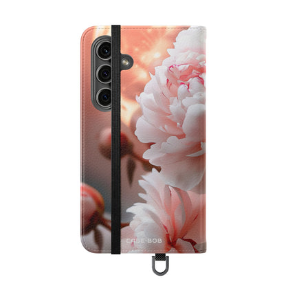 Peony Moonlight - Samsung S24 Case - Wallet
