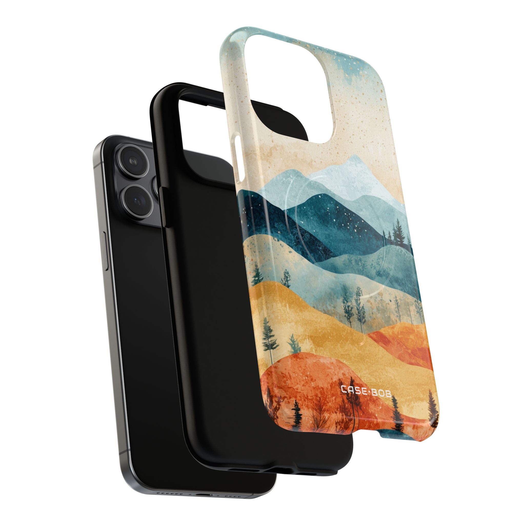 Moonlit Mountains iPhone 15 Pro Max Case - Tough+