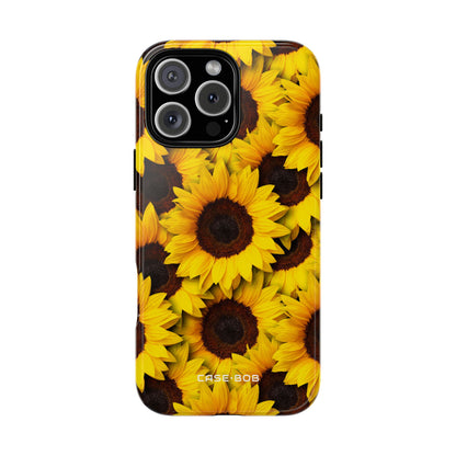 Sonnenblumen-Glühen iPhone 16 Pro Max Case - Tough
