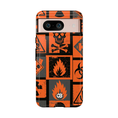 Urban Hazard · Tough Phone Case for Pixel ·  Orange