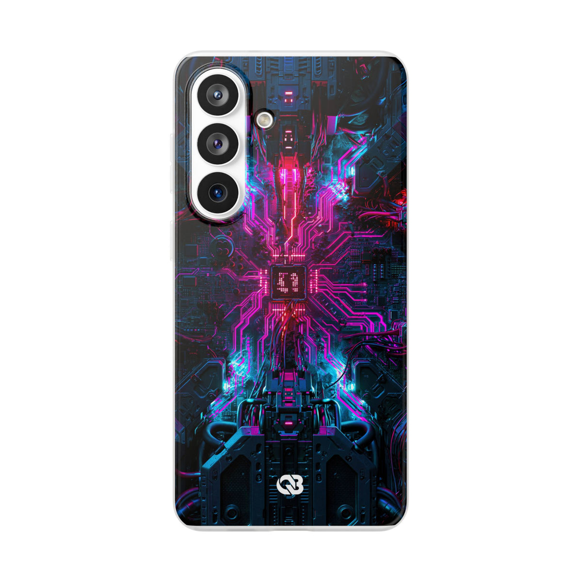 Neural Circuit Core · Lite Phone Case for Samsung · Black