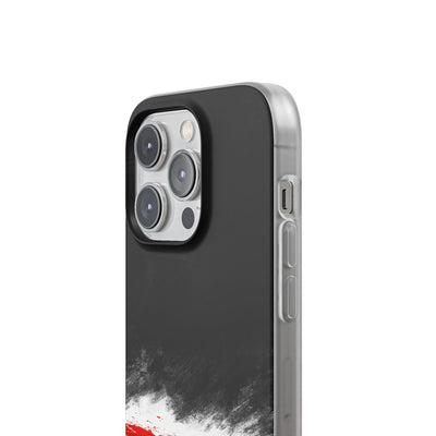 Crimson Horizon · Lite Phone Case for iPhone ·  Black