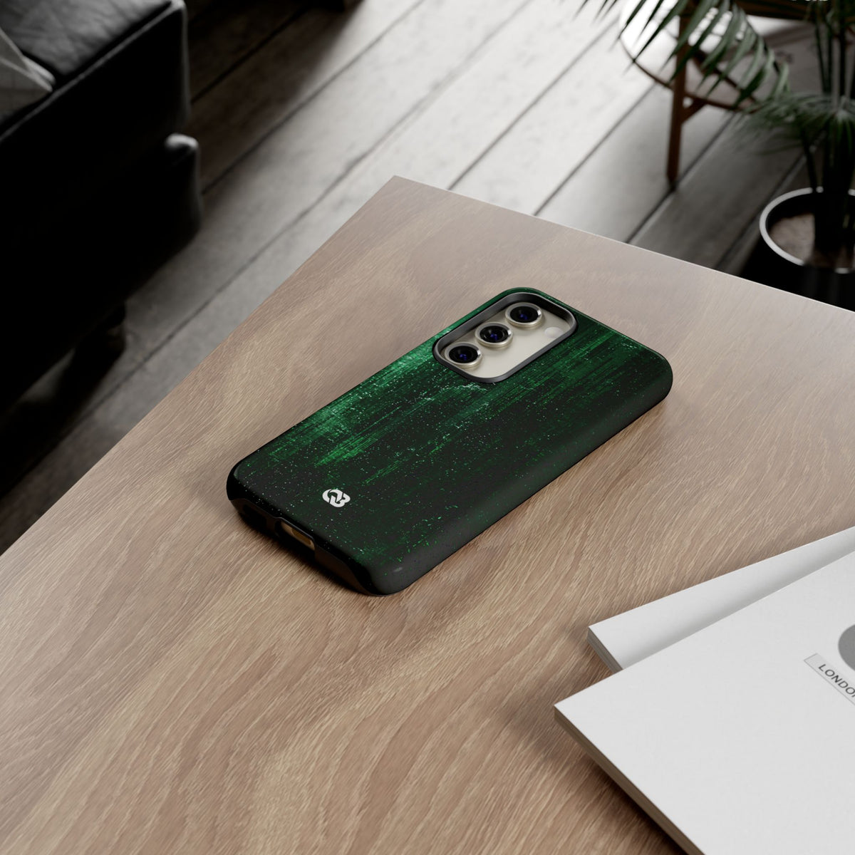 Emerald Void · Tough Phone Case for Samsung · Green