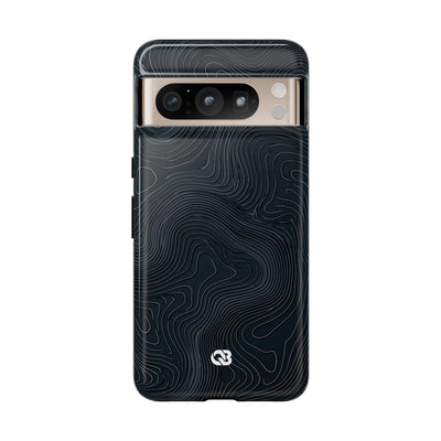 Obsidian Elevation · Tough Phone Case for Pixel ·  Black