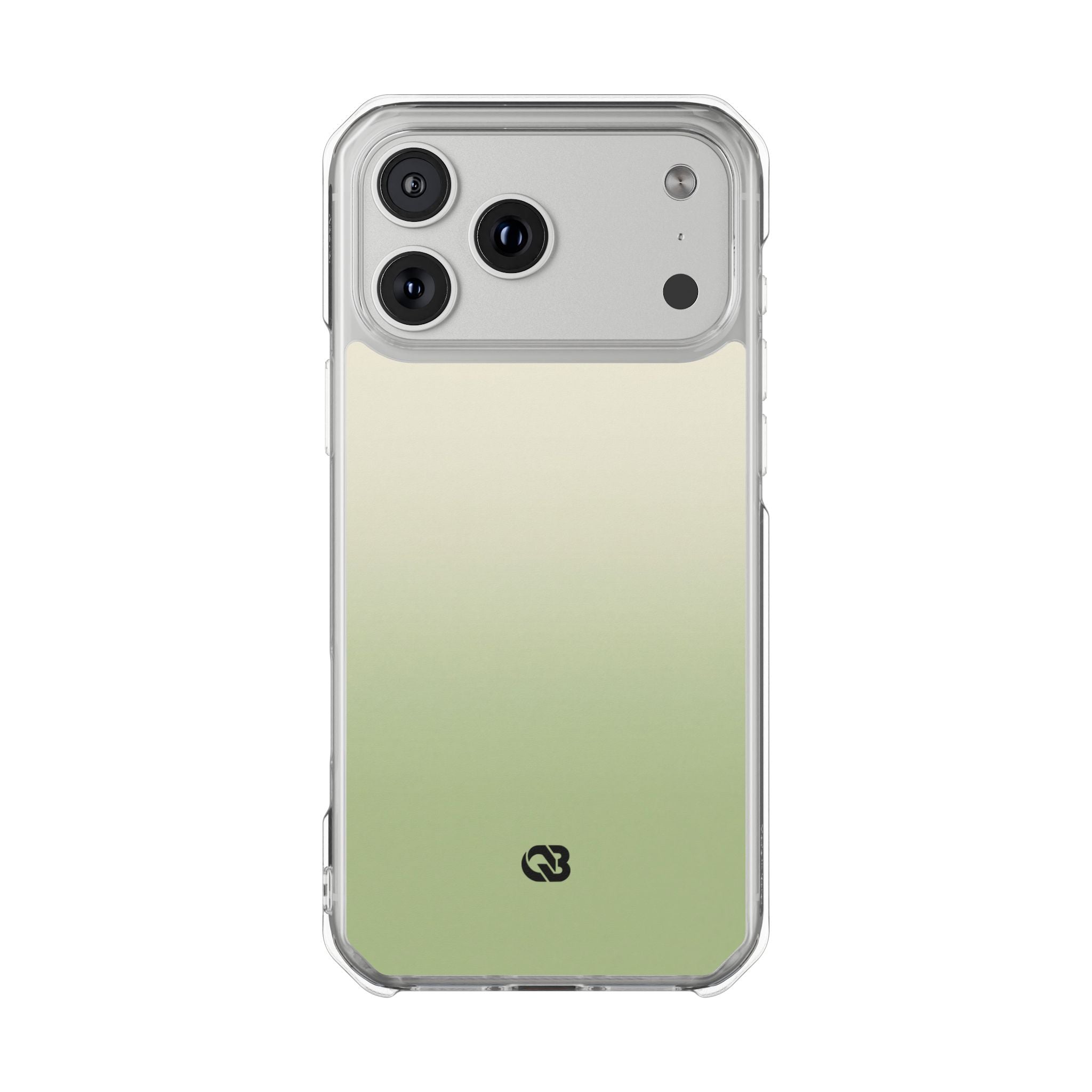 Green Impact MagSafe Phone Case for iPhone - Bone Sage Fade
