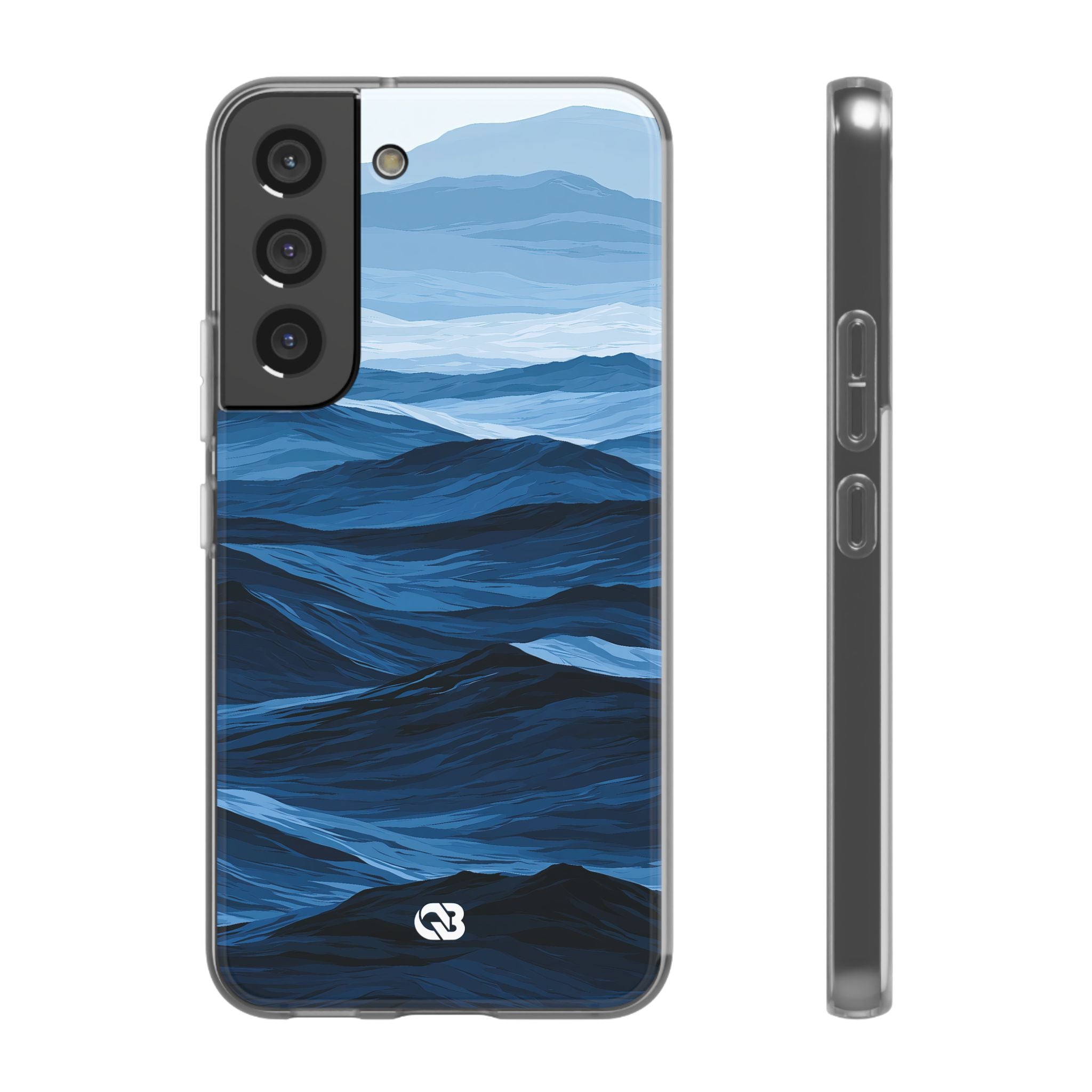 Blue Lite Phone Case for Samsung - Cobalt Ridge Tides