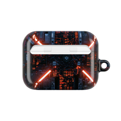 Cybernetic Reactor Core · Hard Case for AirPods & AirPods Pro · Black