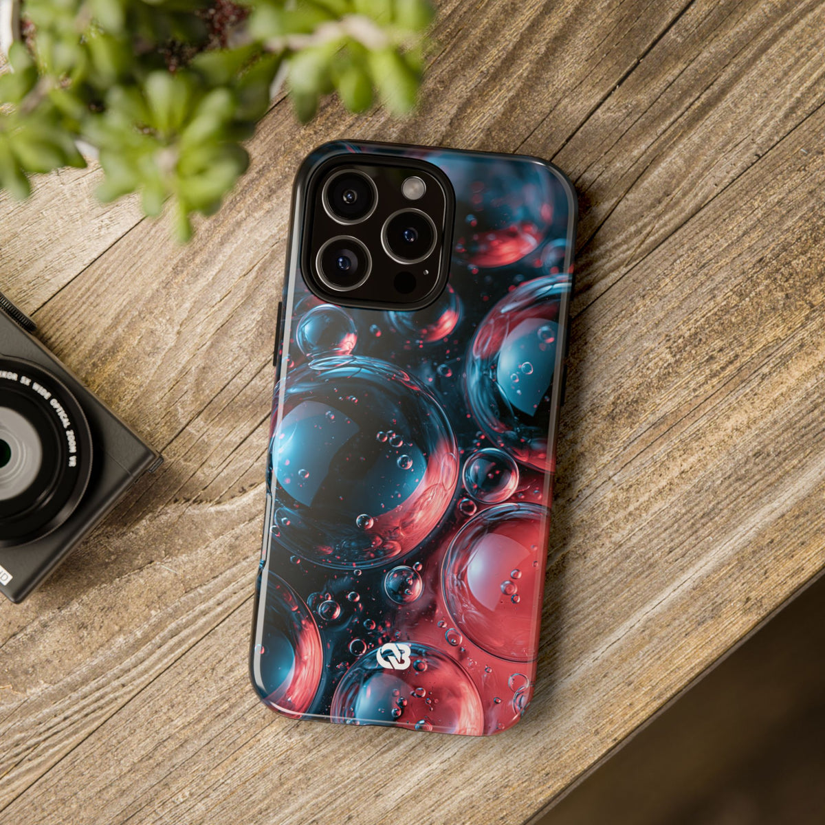 Aqua Gel Spheres · Tough Phone Case for iPhone · Blue