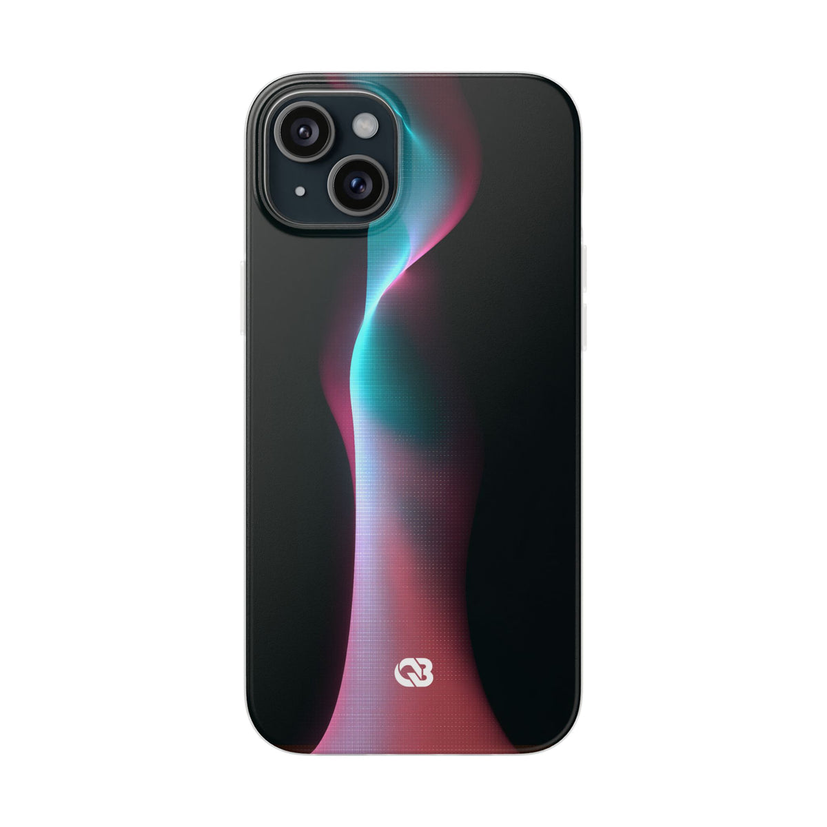 Neon Pixel Flow · Lite Phone Case for iPhone ·  Black