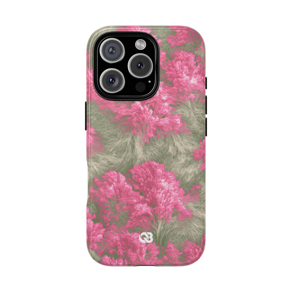 Digital Blossom · Tough Phone Case for iPhone · Pink