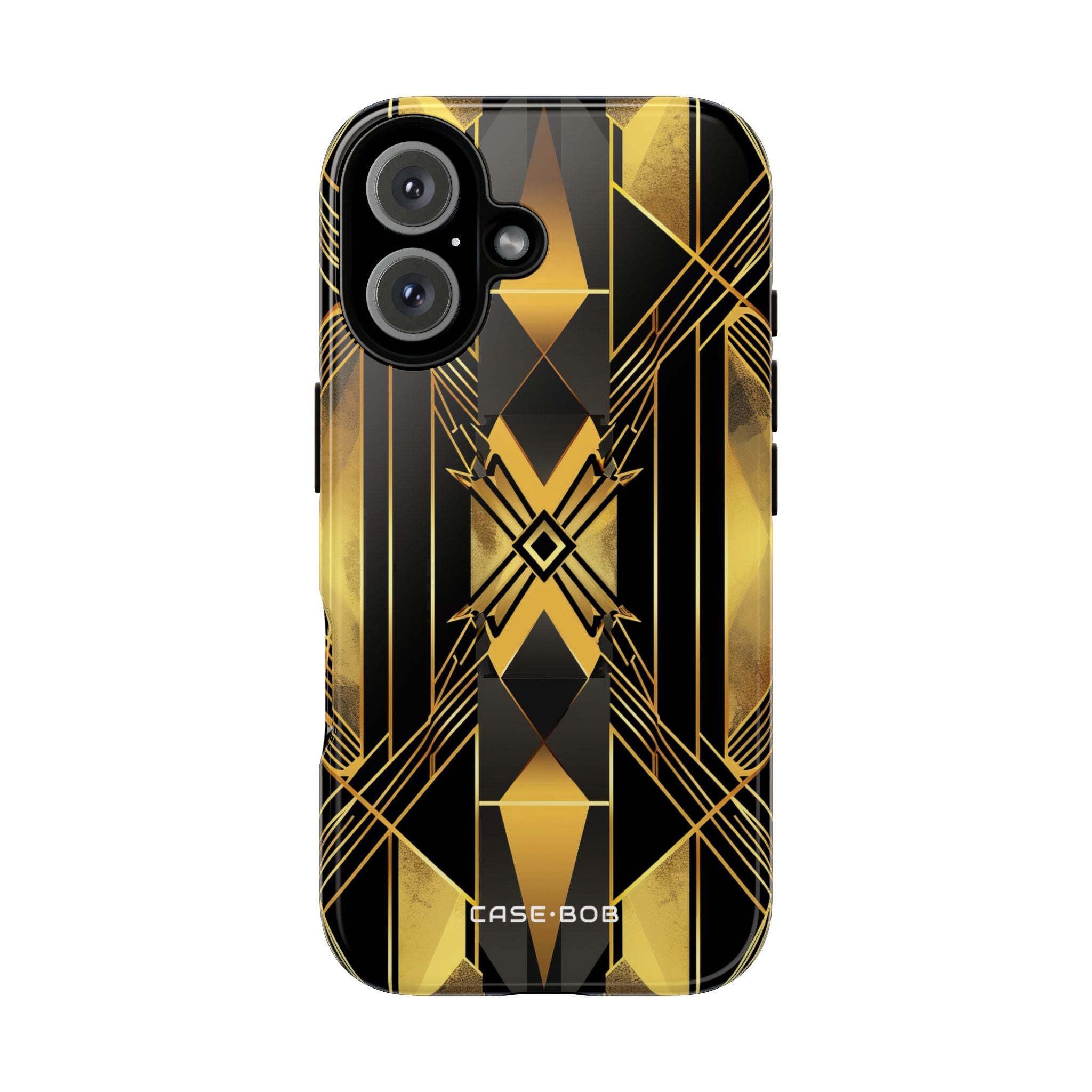 Golden Diamond Radiance iPhone 16 Case - Tough