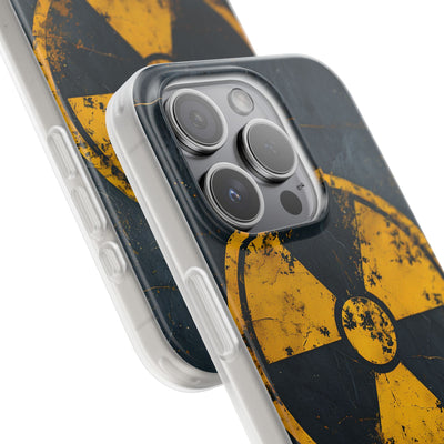 Industrial Decay Warning · Soft Phone Case for iPhone